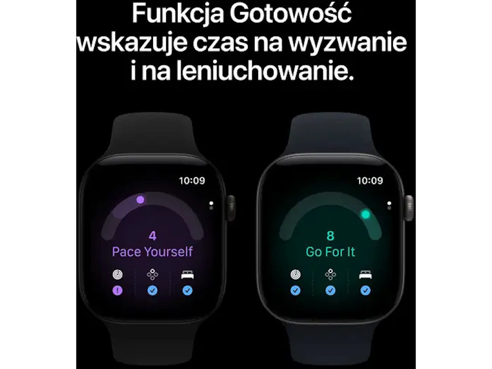 Apple Watch 12 GPS 46mm aluminium jasne złoto pasek piaskowy