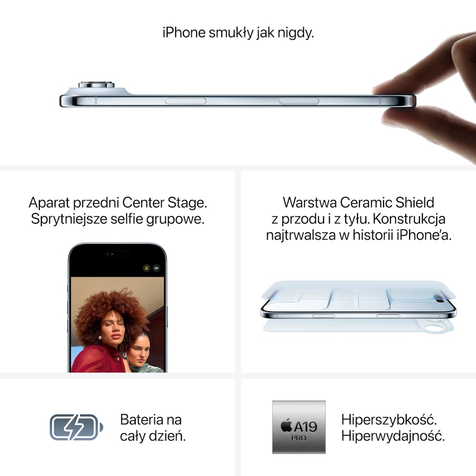 Apple iPhone Air 256GB Jasne złoto