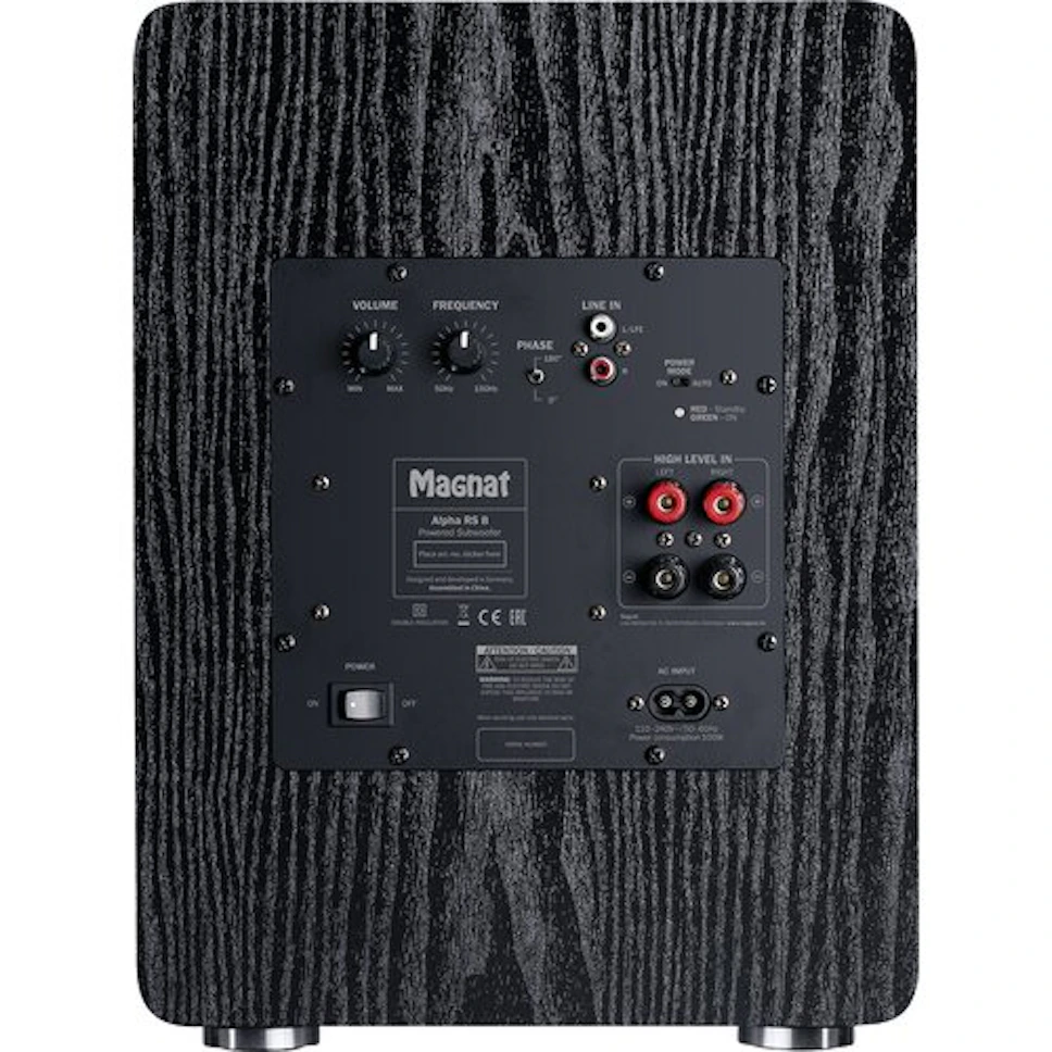 Subwoofer MAGNAT Alpha RS 8 Czarny