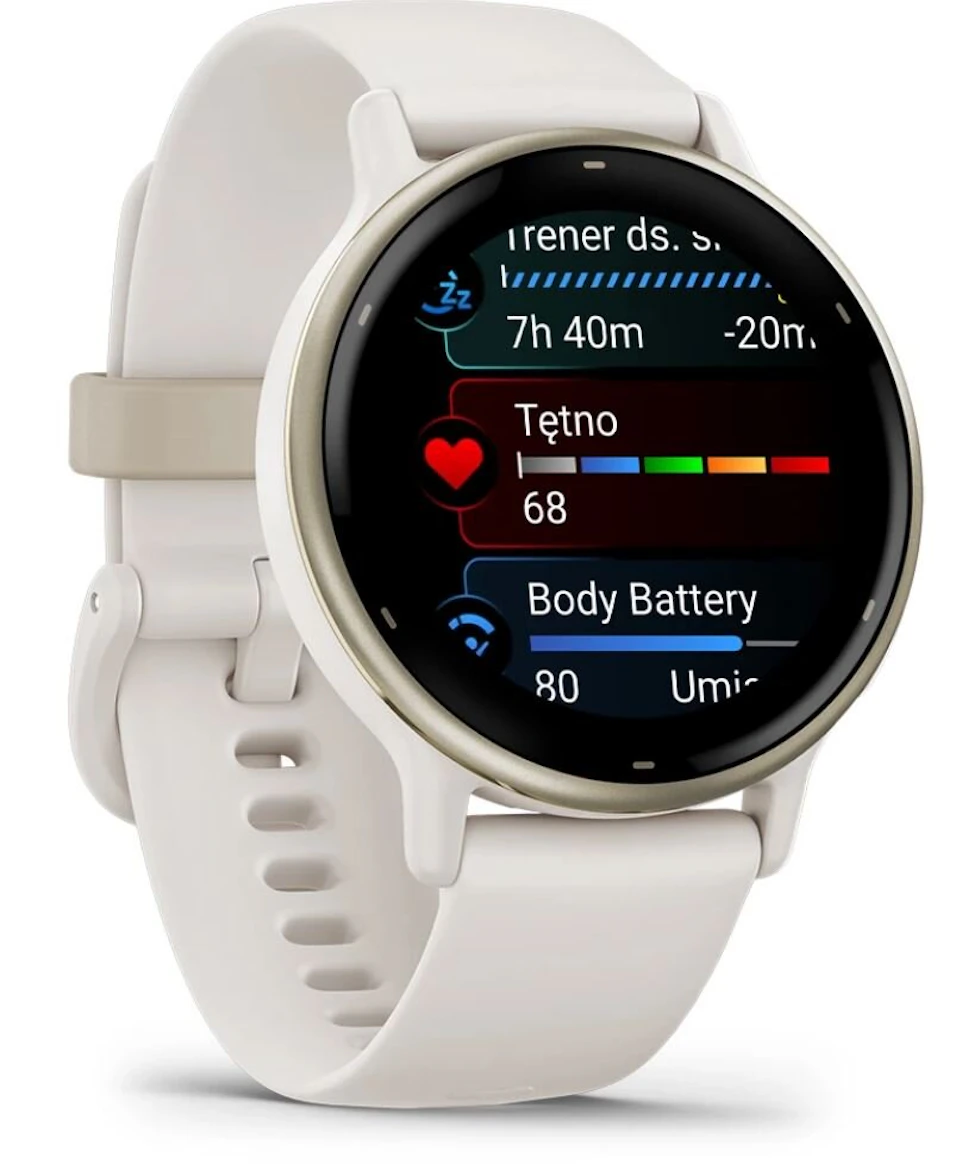 Zegarek sportowy GARMIN Vivoactive 5 Złoto-kremowy