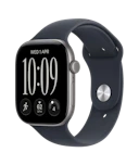 Apple Watch 12 GPS + Cellular 42mm aluminium gwiezdna szarość pasek granatowy