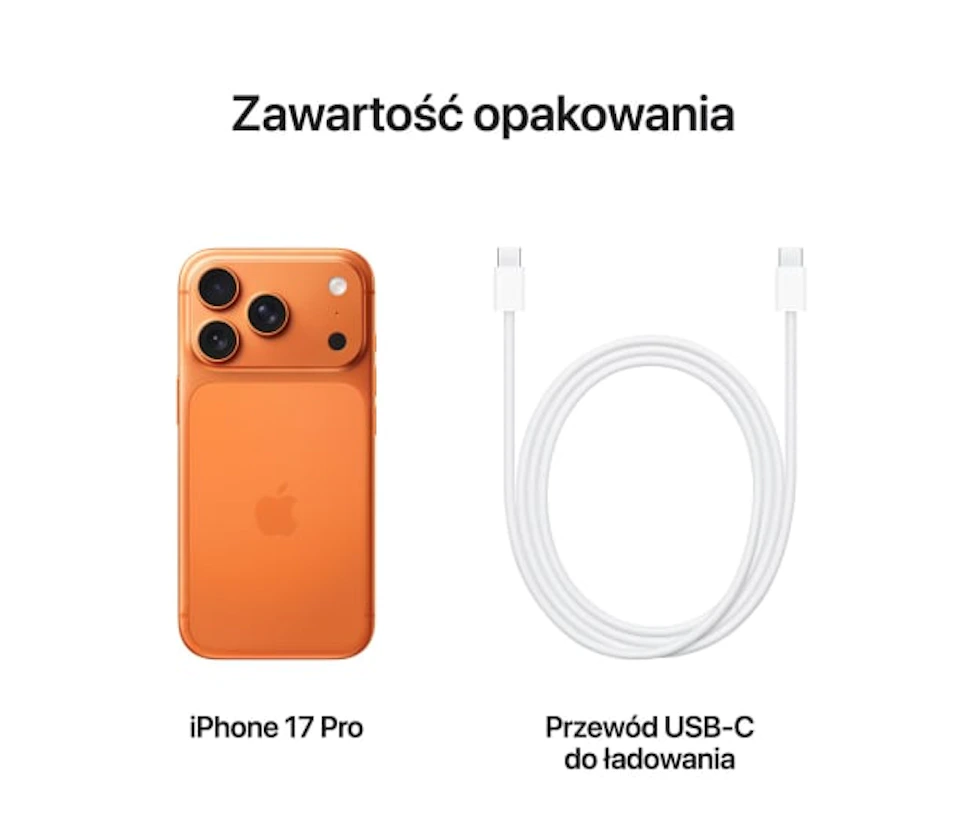 Apple iPhone 17 Pro 1TB Kosmiczny pomarańcz