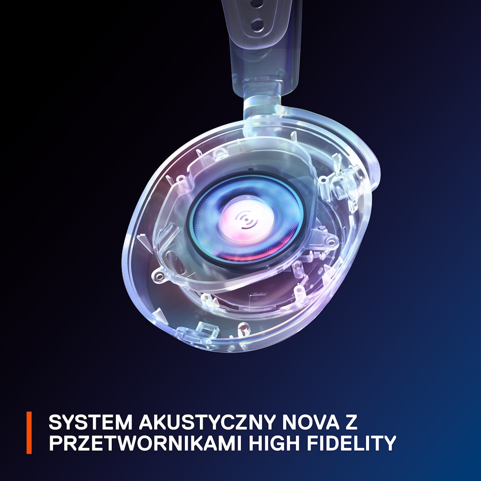Słuchawki SteelSeries Arctis Nova 7P Bezprzewodowe Czarny Słuchawki SteelSeries Arctis Nova 7P Bezprzewodowe Czarny