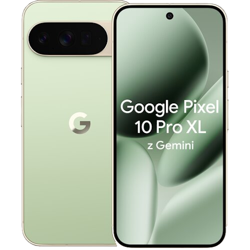 Smartfon GOOGLE Pixel 10 Pro XL 5G 16/256GB 6.8" 120Hz Jadeitowy