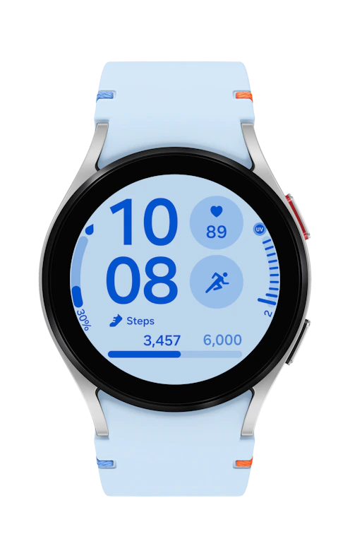 Smartwatch Samsung Galaxy Watch FE 40mm Srebrno-niebieski