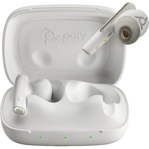 Słuchawki dokanałowe POLY Voyager Free 60 ANC Biały