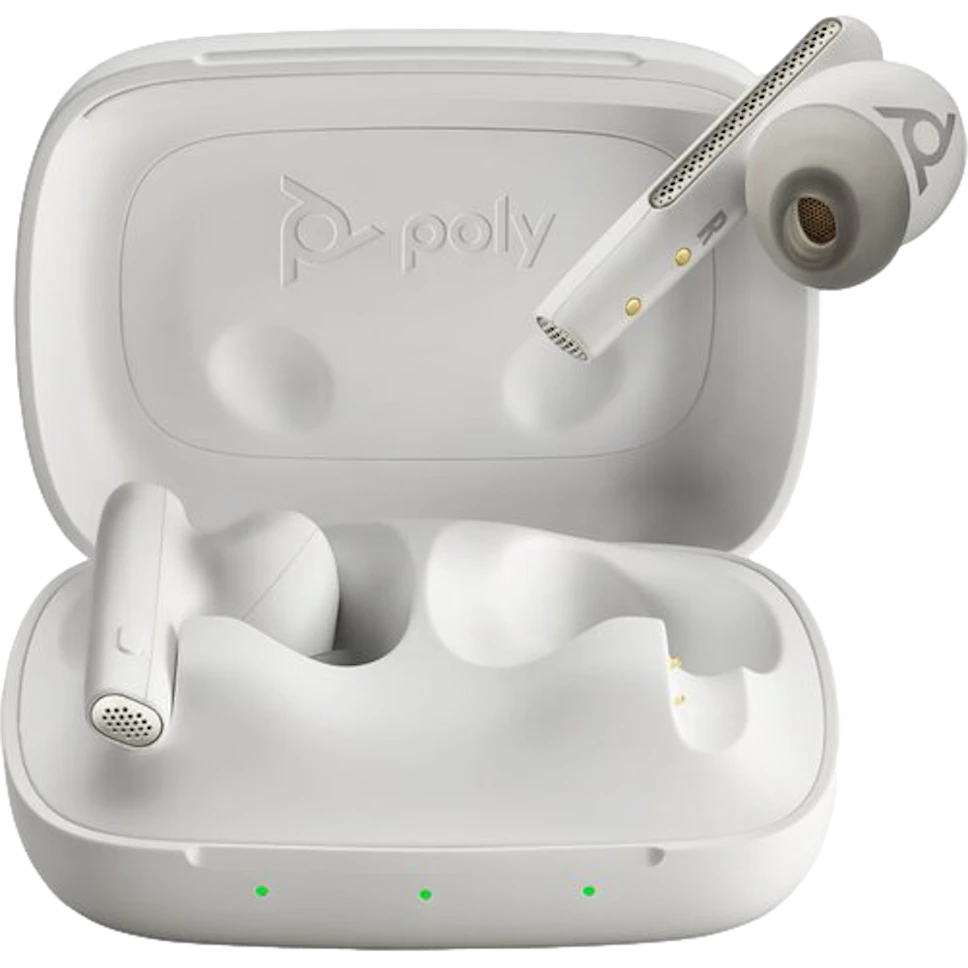 Słuchawki dokanałowe POLY Voyager Free 60 ANC Biały