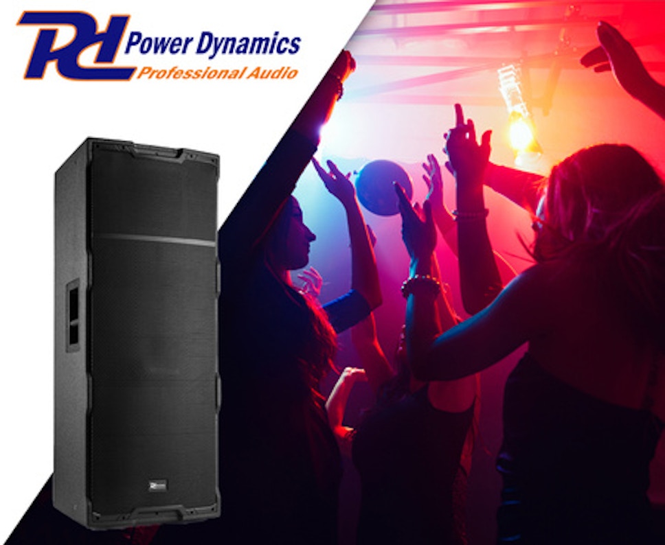 Kolumna pasywna 2x15" 1600W PDY2215 Power Dynamics