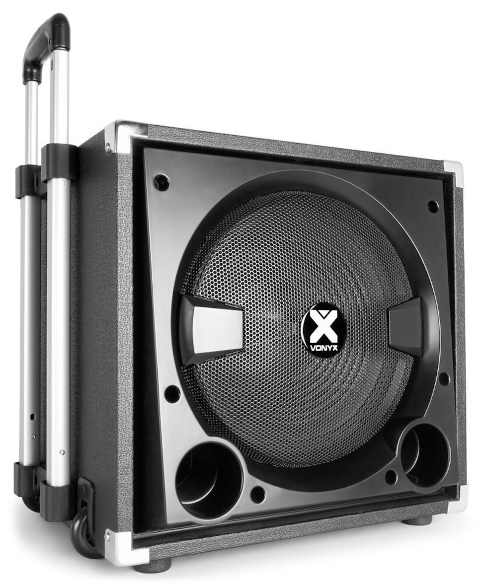 Zestaw nagłośnieniowy 2.1 2x kolumna 8'' subwofer 12'' statywy Vonyx Zestaw nagłośnieniowy 2.1 2x kolumna 8'' subwofer 12'' statywy Vonyx