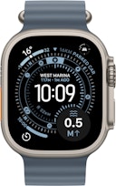 Apple Watch Ultra 3 49mm koperta tytanowa (Naturalny) + pasek Ocean