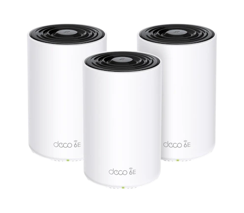 Router TP-LINK Deco XE75 2.4 / 5 / 6 GHz (TriBand) Wi-Fi Mesh (3 szt.)