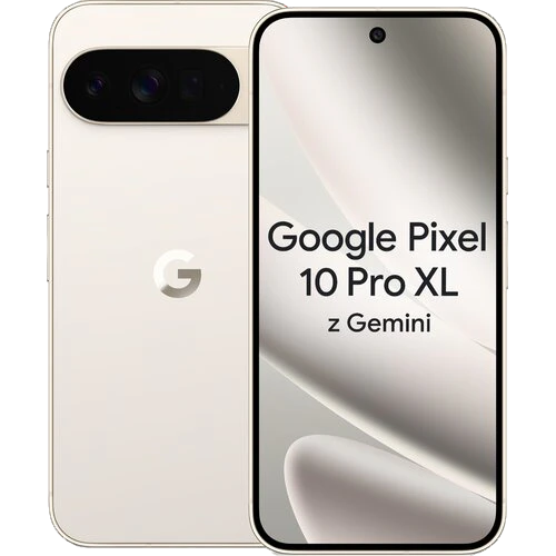 Smartfon GOOGLE Pixel 10 Pro XL 5G 16/256GB 6.8" 120Hz Porcelanowy
