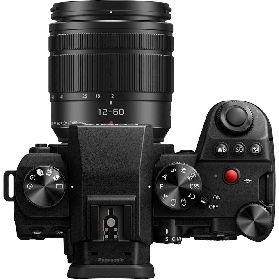 Aparat bezlusterkowy Panasonic Lumix G9II Body Czarny + Obiektyw 12-60 mm Aparat bezlusterkowy Panasonic Lumix G9II Body Czarny + Obiektyw 12-60 mm