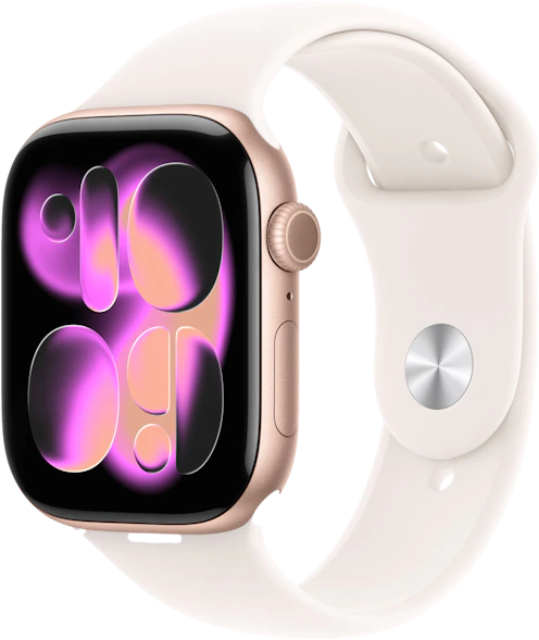 Apple Watch 11 GPS + Cellular 42mm Różowe złoto
