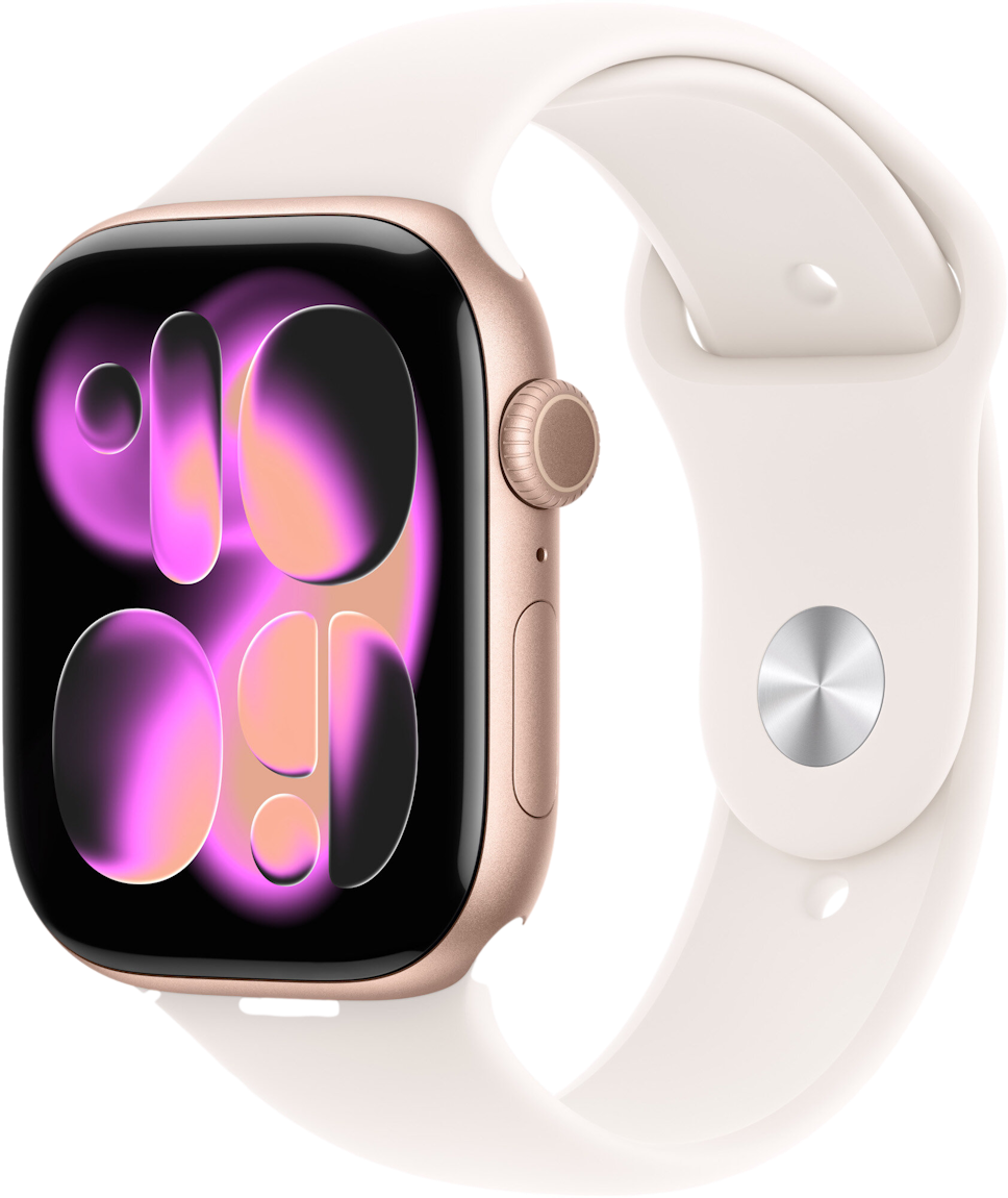 Apple Watch 11 GPS + Cellular 42mm Różowe złoto Apple Watch 11 GPS + Cellular 42mm Różowe złoto