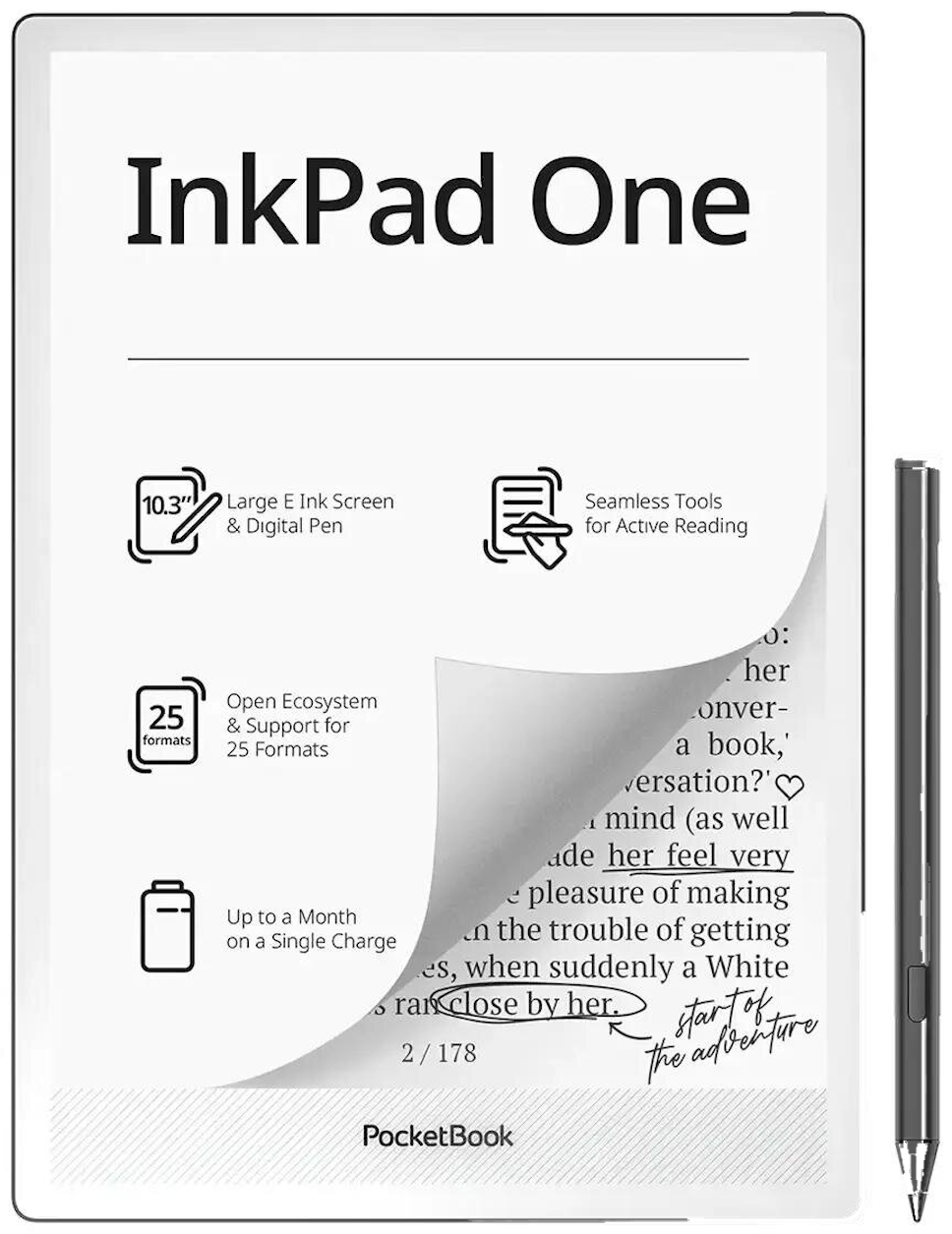 Czytnik e-booków POCKETBOOK InkPad One 10.3"