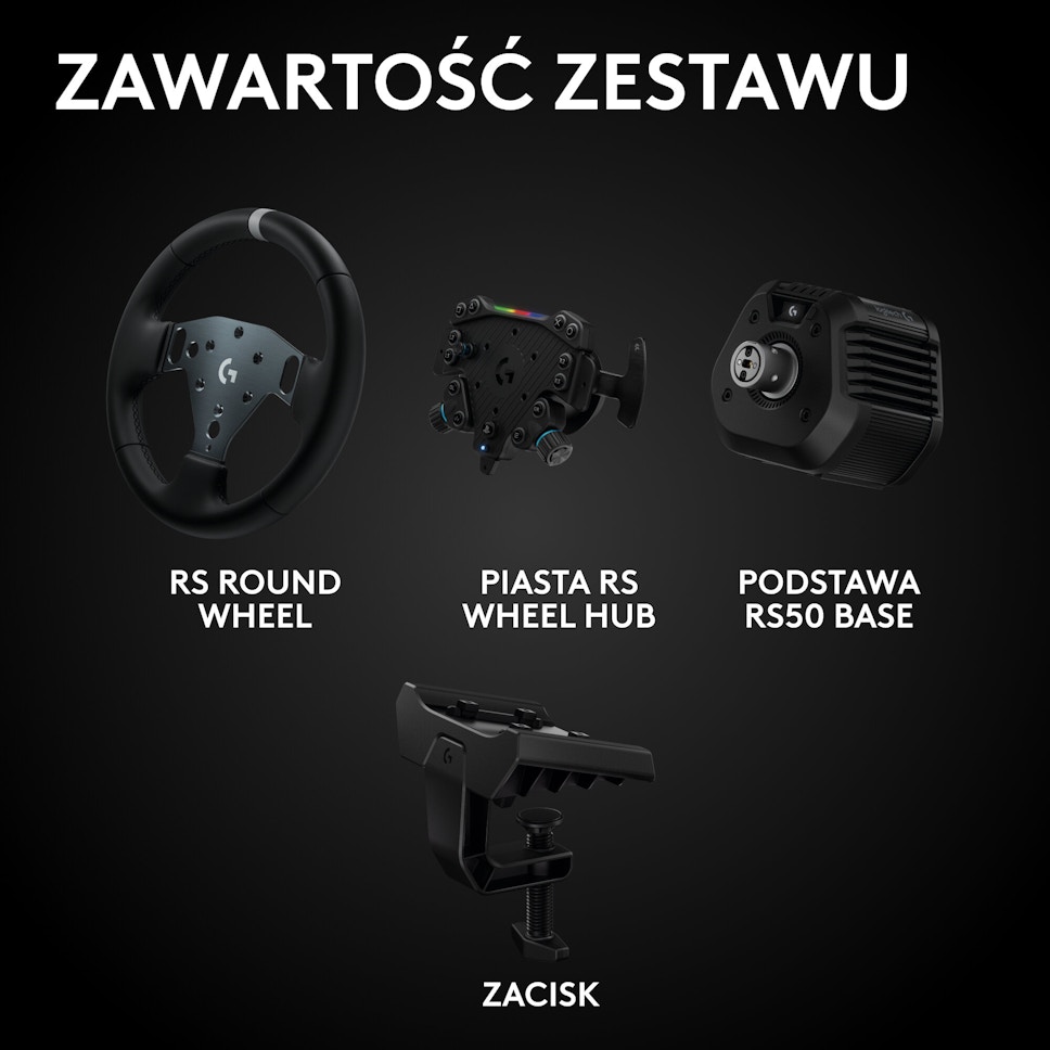 Kierownica Logitech System RS50 PC/Playstation