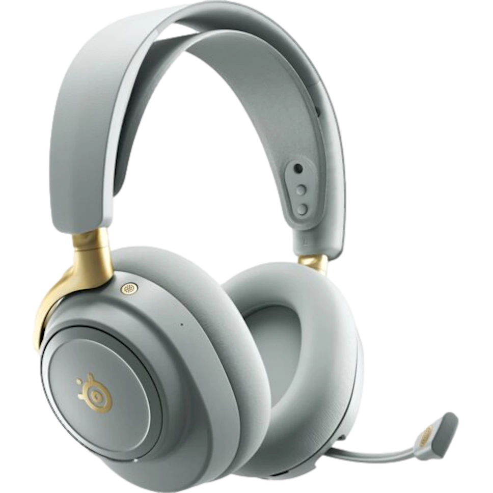 Słuchawki STEELSERIES Arctis Nova Elite Szaro-złoty