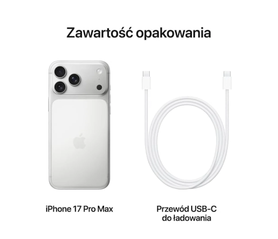 Apple iPhone 17 Pro Max 2TB Srebrny