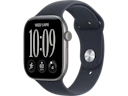 Apple Watch 12 GPS 42mm aluminium gwiezdna szarość pasek granatowy 
