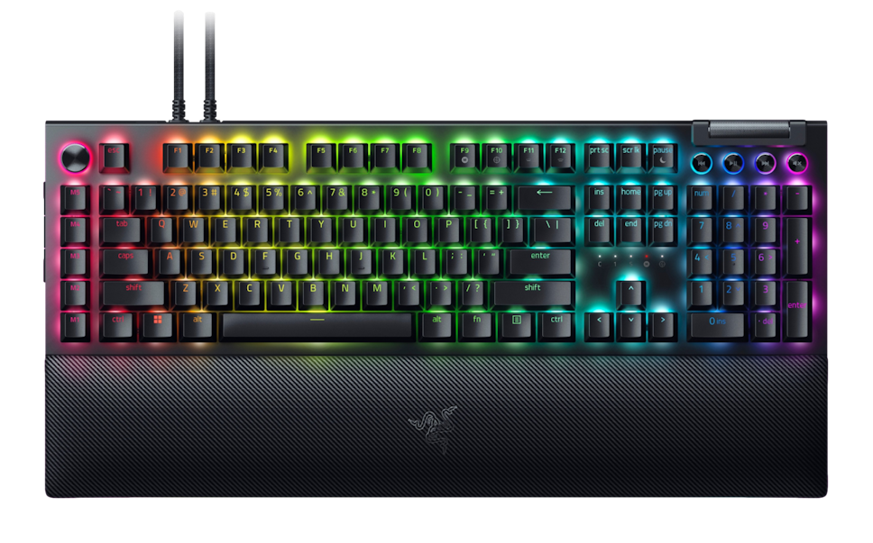 Klawiatura Razer BlackWidow V4 Pro Yellow Switch