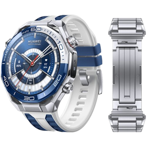 HUAWEI Watch Ultimate 2 Srebrno-niebieski
