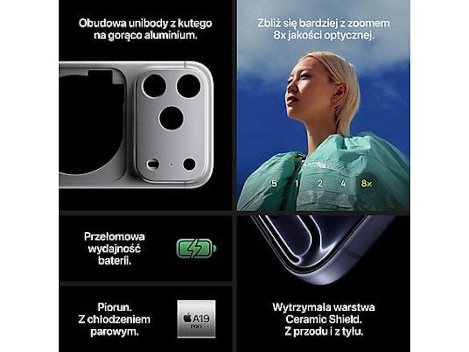 Apple iPhone 17 Pro 256 GB Głębinowy błękit Apple iPhone 17 Pro 256 GB Głębinowy błękit