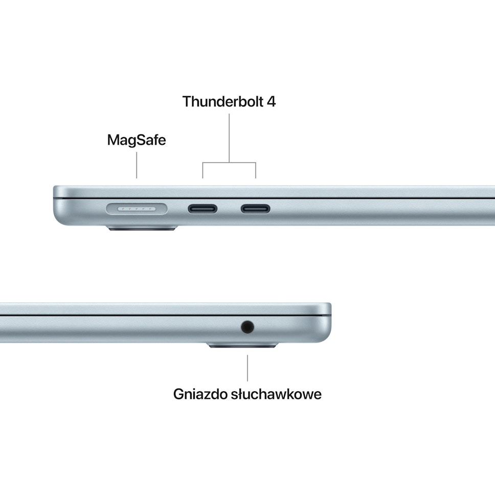 Laptop Apple MacBook Air 2025 13.6" Retina M4 24GB 512GB Błękitny