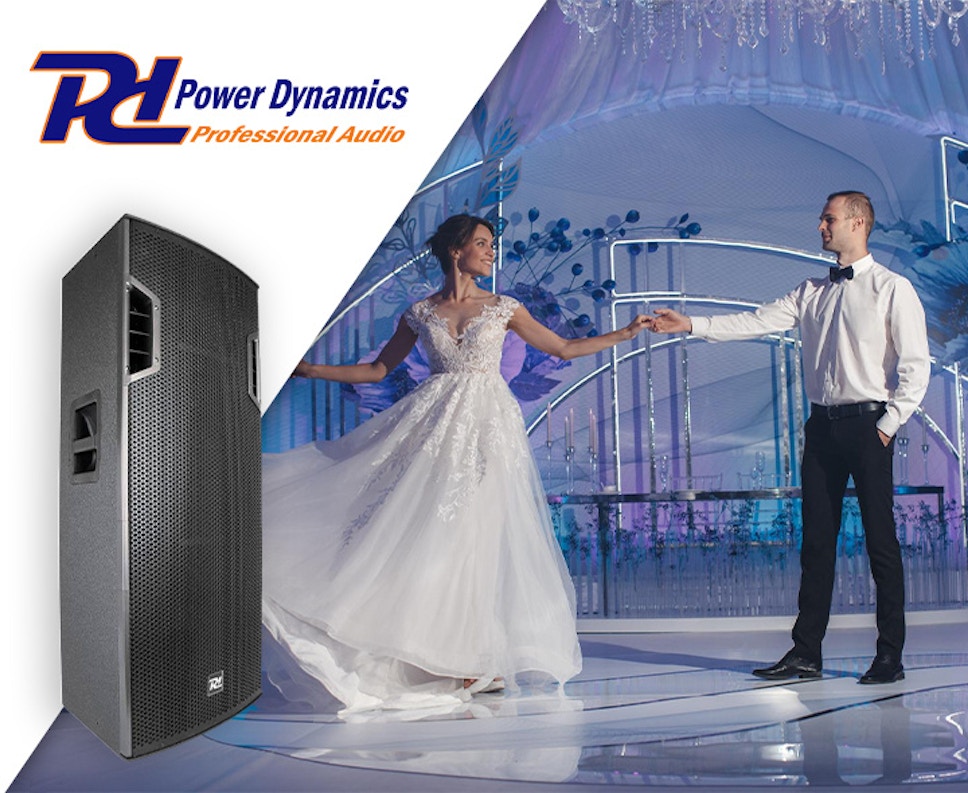 Kolumna aktywna 2x 15'' 800W Power Dynamics PD625A