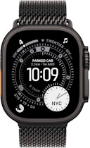 Apple Watch Ultra 3 49mm koperta tytanowa (czarny) + bransoleta mediolańska rozmiar L