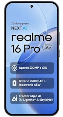 Smartfon realme 16 Pro 5G 8/256GB Szary