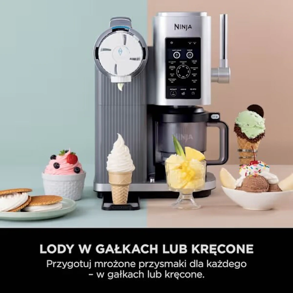 Maszynka do lodów NINJA Creami Swirl NC701EU