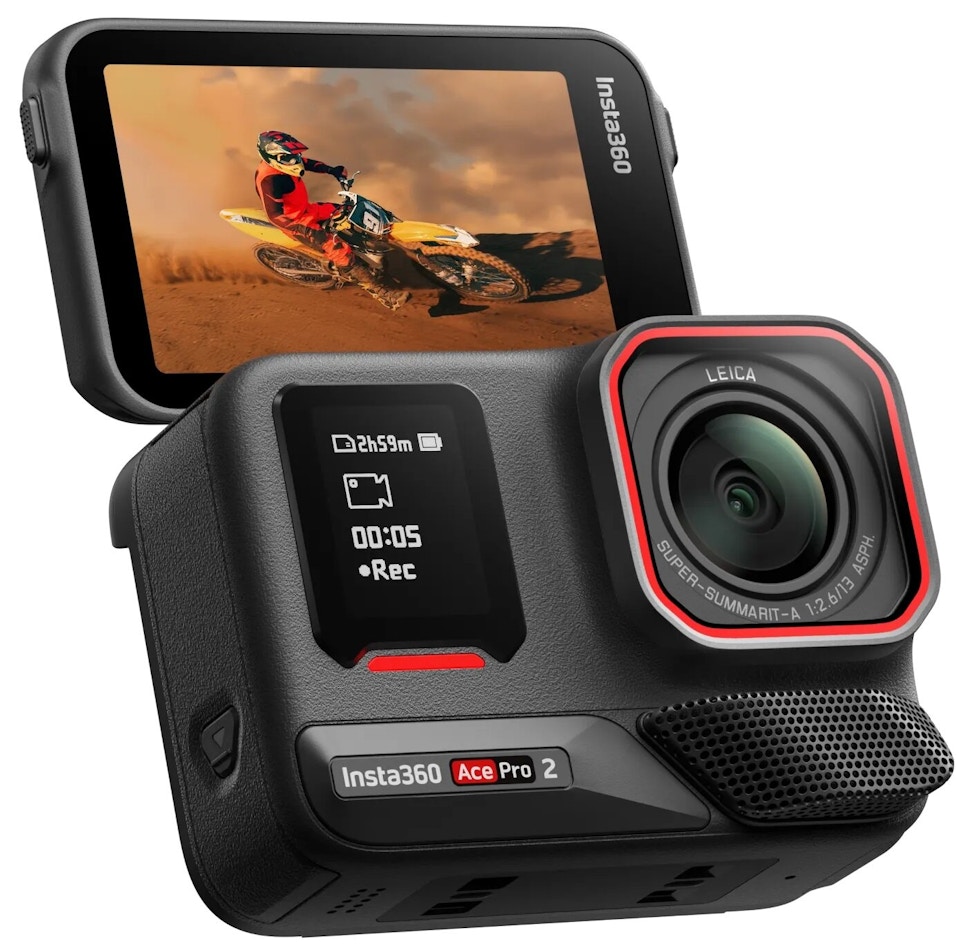 Kamera sportowa INSTA360 ACE PRO 2 z podwójną baterią Kamera sportowa INSTA360 ACE PRO 2 z podwójną baterią