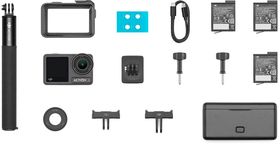 Kamera DJI Osmo Action 4 Adventure Combo Kamera DJI Osmo Action 4 Adventure Combo
