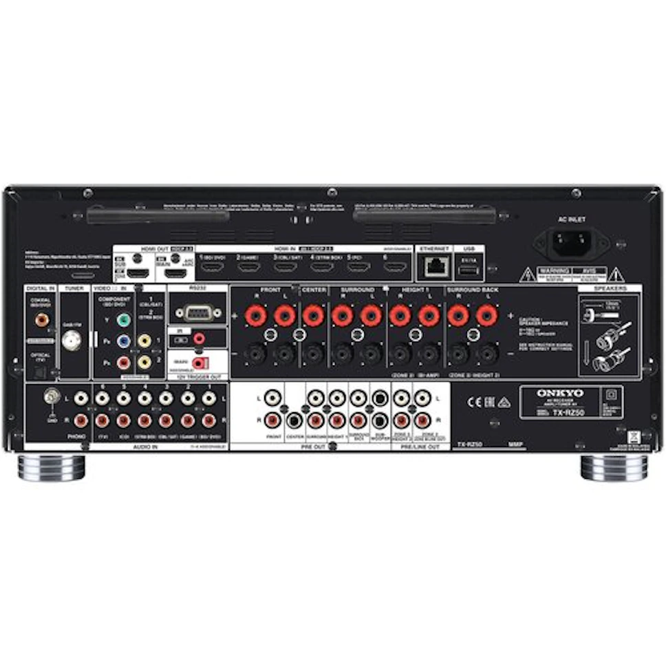 Amplituner ONKYO TX-RZ50 Czarny 
