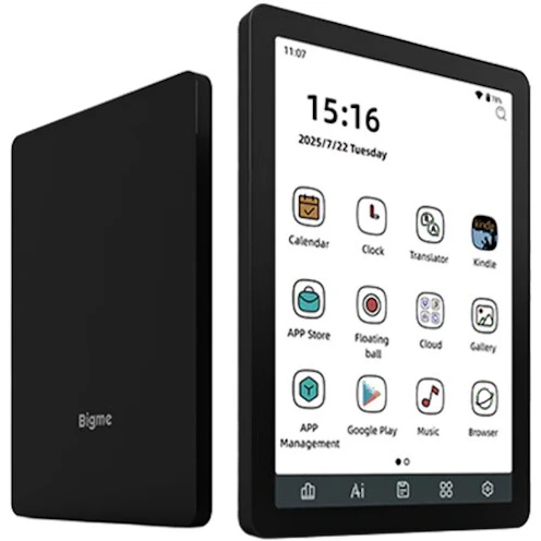 Czytnik e-booków BIGME B6 6" Czarny