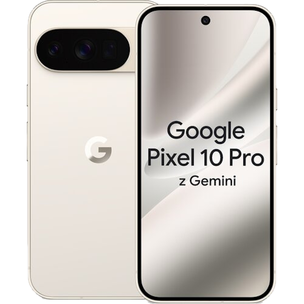 Smartfon GOOGLE Pixel 10 Pro 5G 16/128GB 6.3" 120Hz Porcelanowy