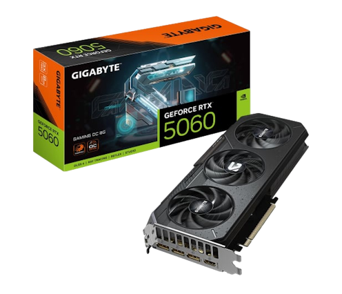 Gigabyte GeForce RTX 5060 Gaming OC 8GB GDDR7 DLSS4
