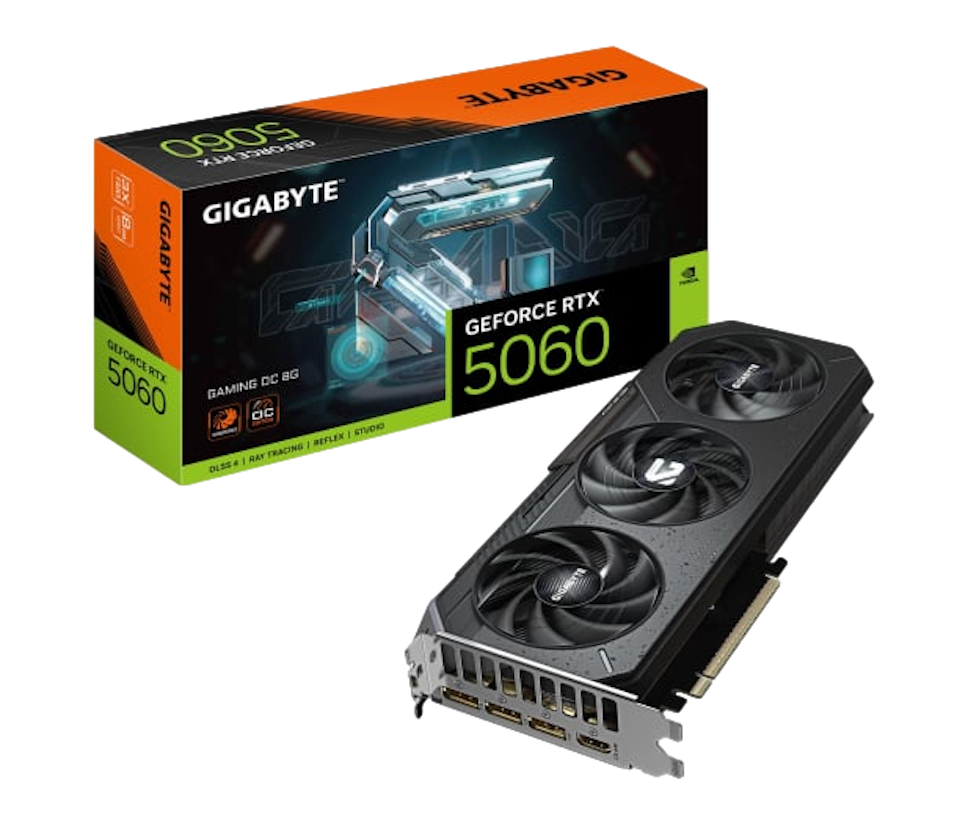 Gigabyte GeForce RTX 5060 Gaming OC 8GB GDDR7 DLSS4 Gigabyte GeForce RTX 5060 Gaming OC 8GB GDDR7 DLSS4