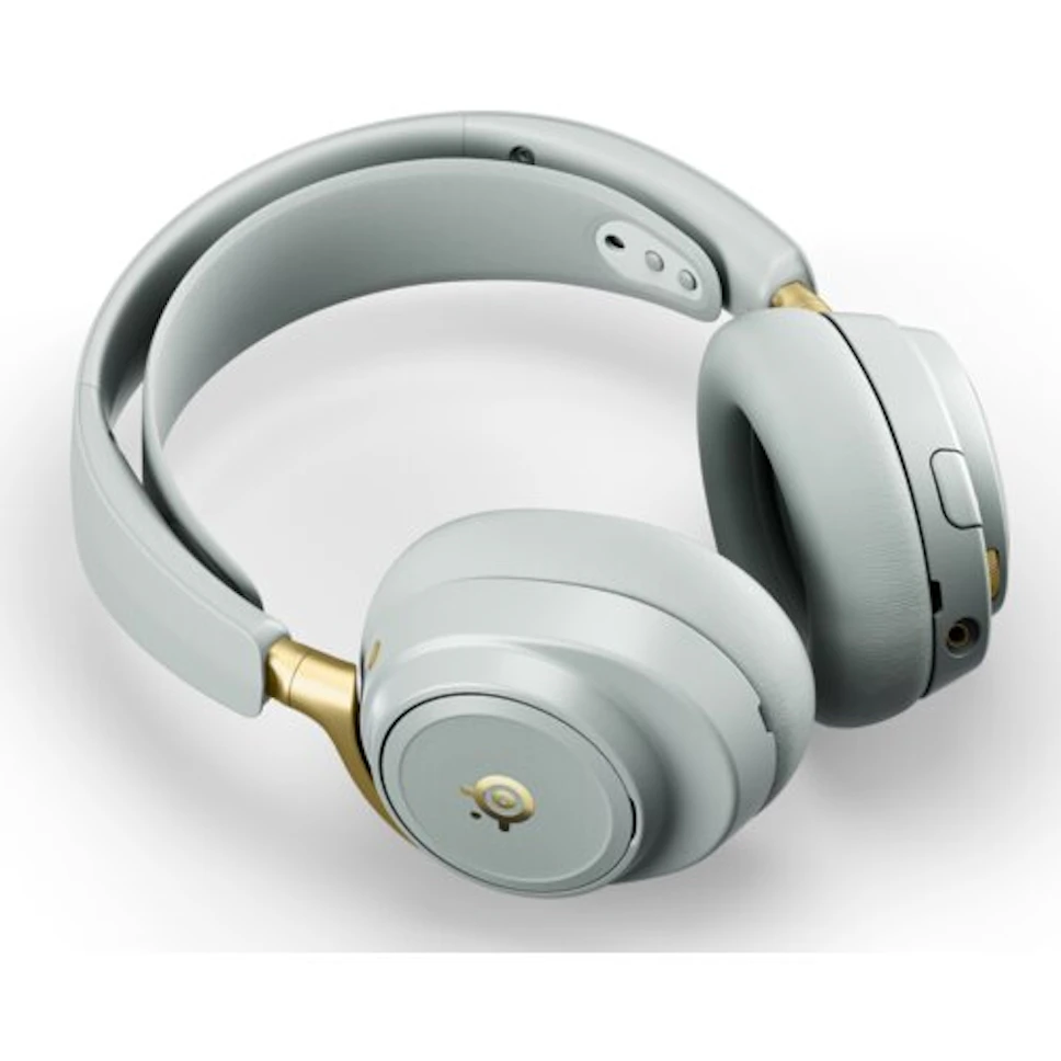 Słuchawki STEELSERIES Arctis Nova Elite Szaro-złoty