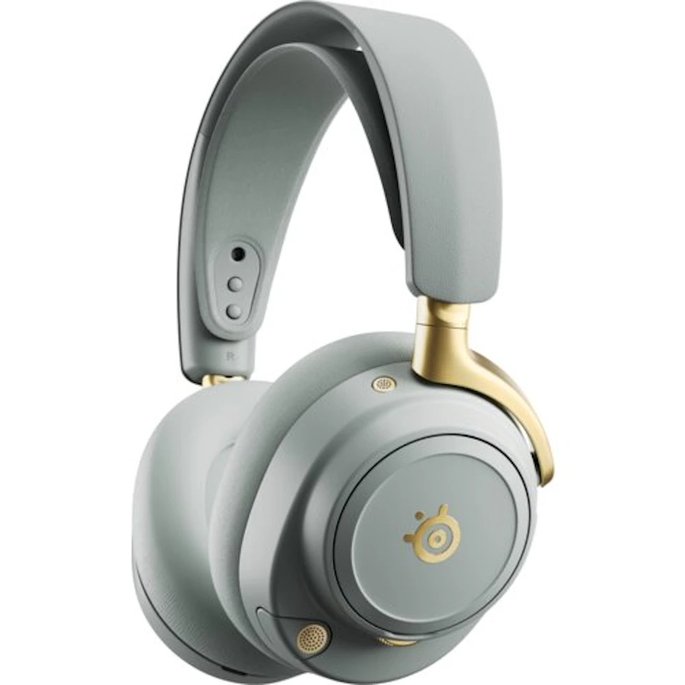 Słuchawki STEELSERIES Arctis Nova Elite Szaro-złoty