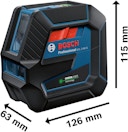 Laser krzyżowy Bosch GCL 2-50 G