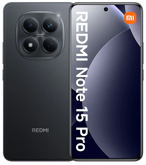 Smartfon XIAOMI Redmi Note 15 Pro 5G 8/256GB 6.83" 120Hz Czarny