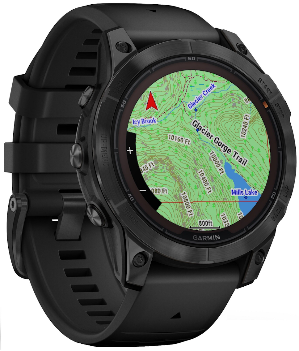 Smartwatch Garmin Fenix 7 Pro Solar 47mm Szaro-czarny Smartwatch Garmin Fenix 7 Pro Solar 47mm Szaro-czarny