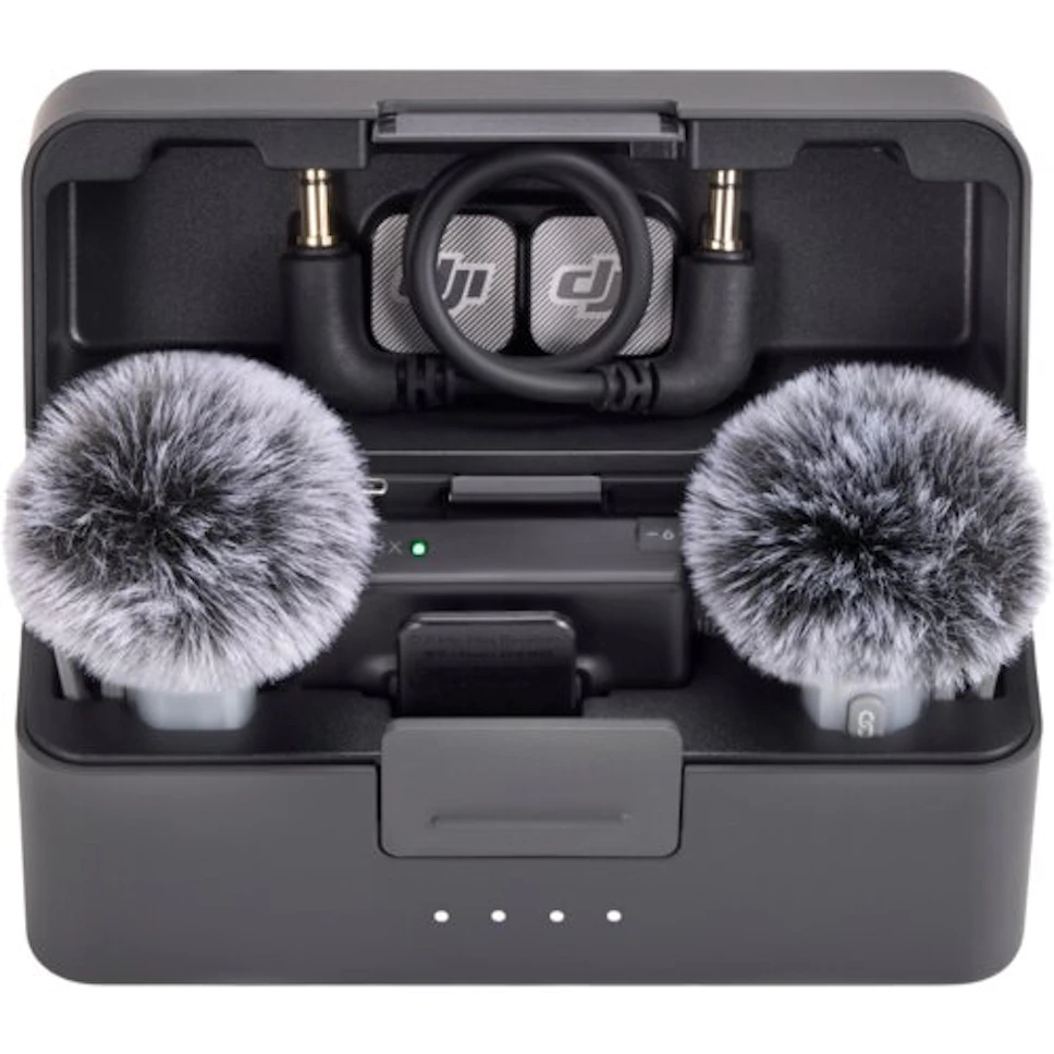 System bezprzewodowy DJI Mic Mini 2 (2 TX + 1 RX + Etui ładujące)