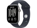 Apple Watch 12 GPS + Cellular 46mm Aluminium Gwiezdna Szarość pasek Granatowy