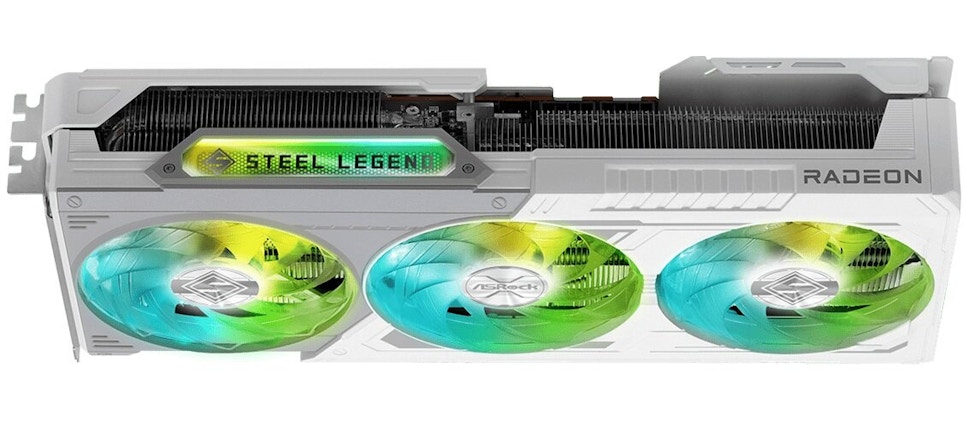 Karta graficzna ASROCK Radeon RX 9070 Steel Legend OC 16GB Karta graficzna ASROCK Radeon RX 9070 Steel Legend OC 16GB