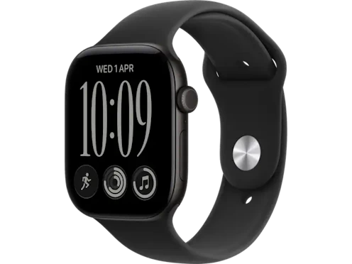 Apple Watch 12 GPS + Cellular 46mm aluminium czarny pasek czarny