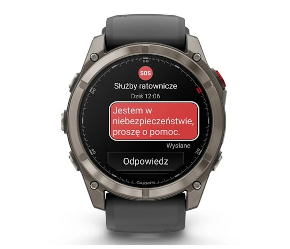 Garmin fenix 8 Pro AMOLED 51mm Sapphire Tytanowy Garmin fenix 8 Pro AMOLED 51mm Sapphire Tytanowy