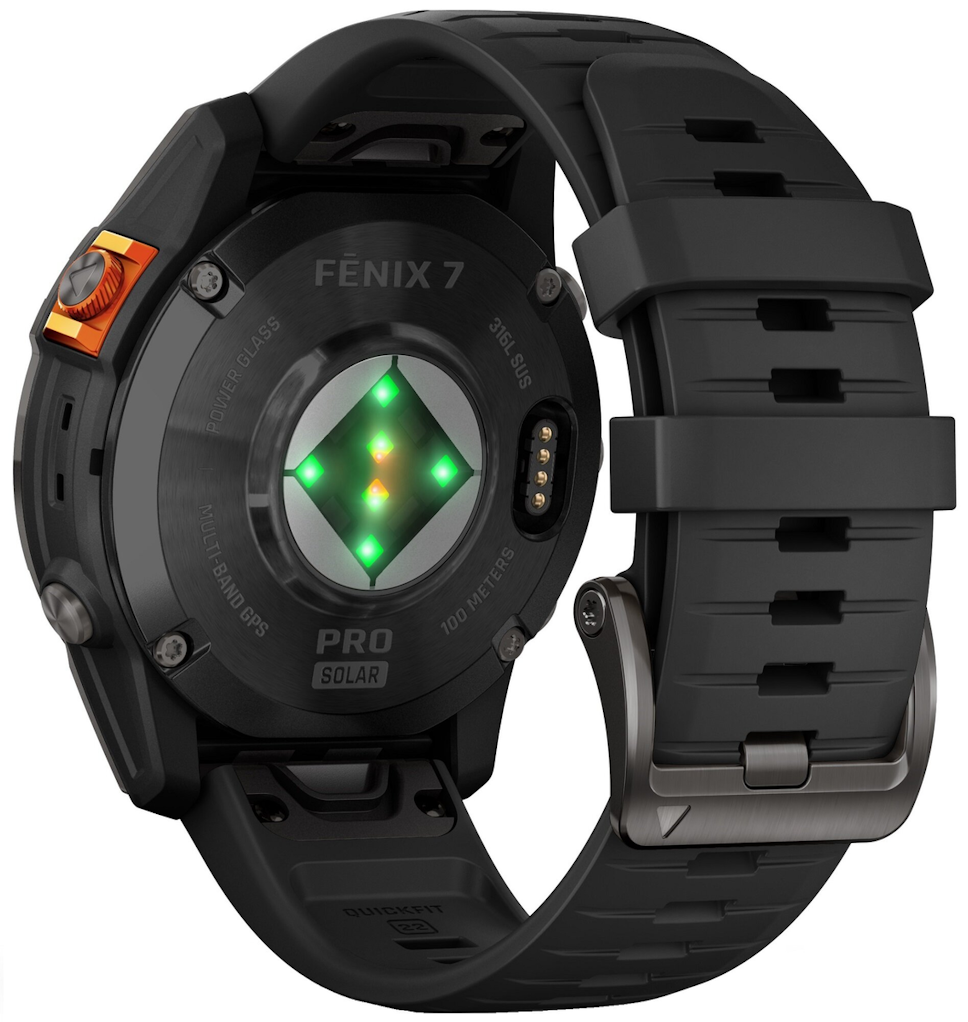 Smartwatch Garmin Fenix 7 Pro Solar 47mm Szaro-czarny Smartwatch Garmin Fenix 7 Pro Solar 47mm Szaro-czarny